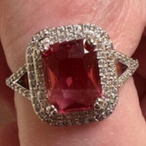 New Silver Plated Gold Ring Wedding Gift